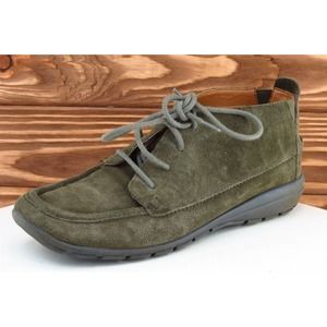 Easy Spirit Size 5.5 M Green‎ Derby Oxfords Shoes Leather Women adagio